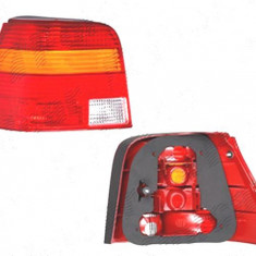 Stop spate lampa Volkswagen Golf 4 (1j), 08.1997-09.2006, spate, Stanga, Hatchback, P21W+R10W; rosu-galben; fara suport bec, DEPO