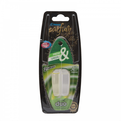 Odorizant auto bradut Paloma parfum duo fresh/green Kft Auto foto