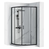 Cabina dus REA Look Black 80x80