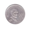 Moneda Mexic 20 centavos 1976, stare foarte buna, curata, America Centrala si de Sud, Cupru-Nichel