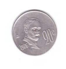 Moneda Mexic 20 centavos 1976, stare foarte buna, curata