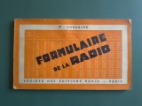 Formulaire de la Radio - W. Sorokine, 1961 / R1F