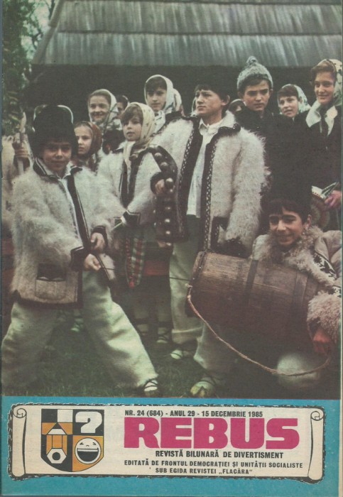 Revista Flacara Rebus nr. 24 / 15 decembrie 1985