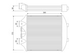 VALEO 818393 Intercooler, compresor