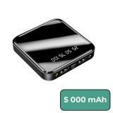 Cumpara ieftin Powerbank 5000 mAH 2A 10W fekete