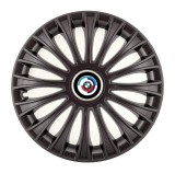 Set 4 capace roti pentru BMW Nou, model Dino Black, R15