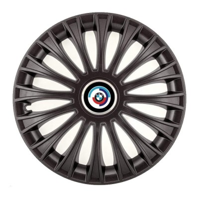 Set 4 capace roti pentru BMW Nou, model Dino Black, R16 foto