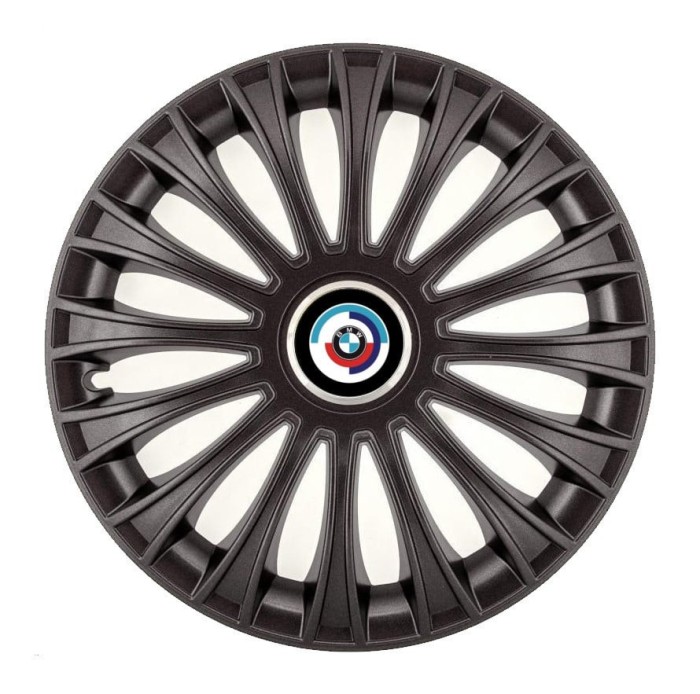 Set 4 capace roti pentru BMW Nou, model Dino Black, R16