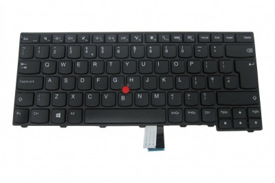 Tastatura Laptop, Lenovo, ThinkPad E431, E440, L440, L450, L460, model CS13T-UKE Liteon, layout UK foto