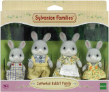 Figurine Sylvanian Families - Familia Iepurasilor Cottontail