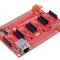 Multiadaptor Interfață CAN/Ethernet/UART pentru MIKROMEDIA PLUS PIC32MX7