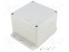 Carcasa ABS, 120mmx120mmx90mm, IP65, GAINTA - G387MF