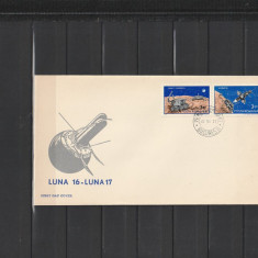 RO - FDC - LUNA 16 SI LUNA 17 ( LP 756 ) 1971 ( 1 DIN 1 )