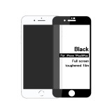 Folie sticla flippy&Acirc;&reg; pentru apple iphone 7/8 plus 111d negru