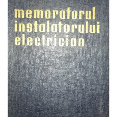 Jesch Laszlo - Memoratorul instalatorului electrician (editia 1963)