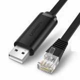 Cumpara ieftin Cablu de Internet USB-A la RJ45 3m Ugreen (60813) Negru