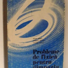 PROBLEME DE FIZICA PENTRU GIMNAZIU de MIHAIL SANDU ... TUDOREL STEFAN , 1982