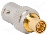 Adaptor BNC mamă la SMB tată 50&Omega; 4GHz PTFE AMPHENOL RF