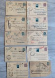 Lot 8 Cărți Poștale Militare WW2 (1941) &ndash; Corespondență Cenzurată Familie / Front