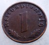 2.726 GERMANIA 1 REICHSPFENNIG 1938 A, Europa, Bronz