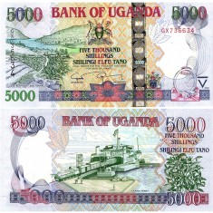 Uganda 2008 - 5000 shillings, necirculata