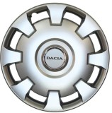 Capace Roti Dacia 13&quot; Cod 111 - Set 4 buc, Plastic ABS Rezistent, Design Modern, Protectie Impotriva Murdariei si Uzurii
