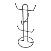 Suport vertical din metal pentru cani, negru mat, SM017C, 360 mm