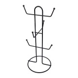 Cumpara ieftin Suport vertical din metal pentru cani, negru mat, SM017C, 360 mm