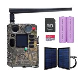 Set cameră de v&acirc;nătoare Boly Guard BG410-M(S) 4G cu trimitere prin e-mail și funcție cloud, complet cu panou solar.