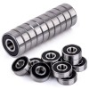 Set 10 Rulmenti 609-2RS, 9x24x7 mm, Otel, Etansare Plastic, Rulment Radial, Uz Industrial, Auto, Moto, Agricol, Universal