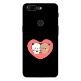 Husa compatibila cu OnePlus 5T Silicon Gel Tpu Model Bubu Dudu In Heart