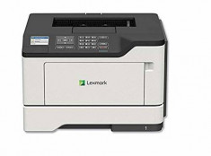 Imprimanta laser alb-negru Lexmark MS521dn Retea Duplex A4 Gri foto