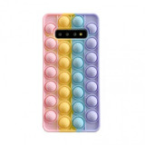 Husa de protectie POP IT compatibila cu Samsung Galaxy S10 , Multicolor, ALC MOBILE