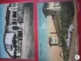 Regalitate Romania, grup doua carti postale superbe, Circulata, Printata