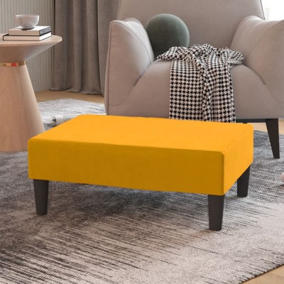 vidaXL Taburet, galben, 78x56x32 cm, catifea foto