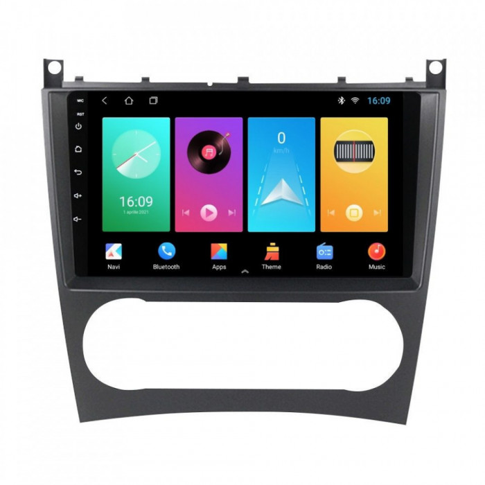 Navigatie dedicata cu Android Mercedes C-Class W203 2004 - 2007, 2GB RAM, Radio