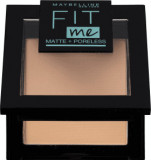 Maybelline New York Fit Me Matte+ Poreless pudră compactă 120 Classic Ivory, 9 g