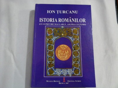 ISTORIA ROMANILOR - ION TURCANU foto