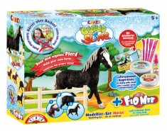 Set creativ plastilina cu figurina 3D calut Cloud Slime foto