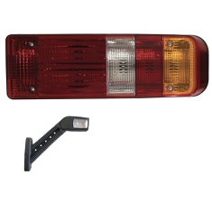 Set 2 Lampi stop Camion cu bec + Lampi gabarit LED 24v