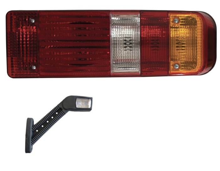 Set 2 Lampi stop Camion cu bec + Lampi gabarit LED 24v