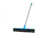Matura cu perii din cauciuc, maner telescopic, racleta pentru apa, 78.5 - 140 cm, Geko GH01-106