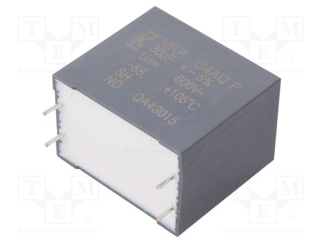 Condensator KEMET DC-Link 30uF 4m&Omega; THT Polipropilenă &plusmn;5%