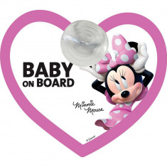 Semn de avertizare Baby on Board Minnie Disney CZ10422 B3103398 foto