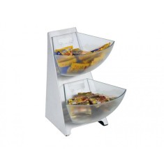 Dispenser bufet 2 etaje, 19x24x28 cm