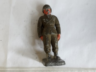 bnk jc Soldat de plumb - producator neidentificat - anii `40-`50 foto