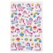 Set Autocolante, Unicorn, 39 Bucăți, Multicolor