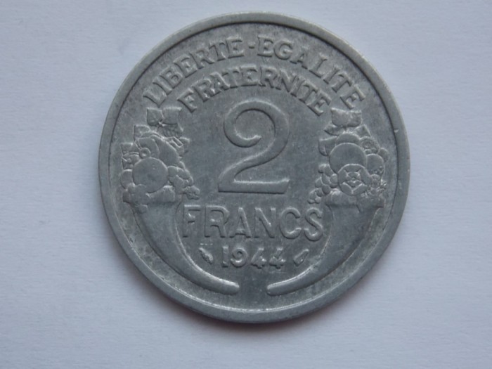 2 FRANCS 1944 FRANTA