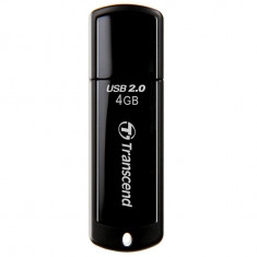 Memorie USB Transcend JetFlashA? 350 4GB, USB 2.0, Black foto