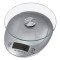 Cantar de bucatarie Xavax Milla 00106993, 5 kg, functie tara, oprire automata, argintiu